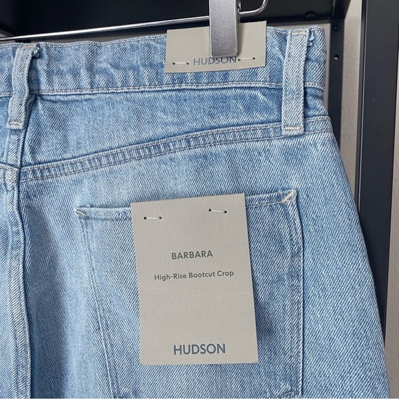 NWT Hudson Barbara High Rise Bootcut Crop Jeans - Picture 8 of 10